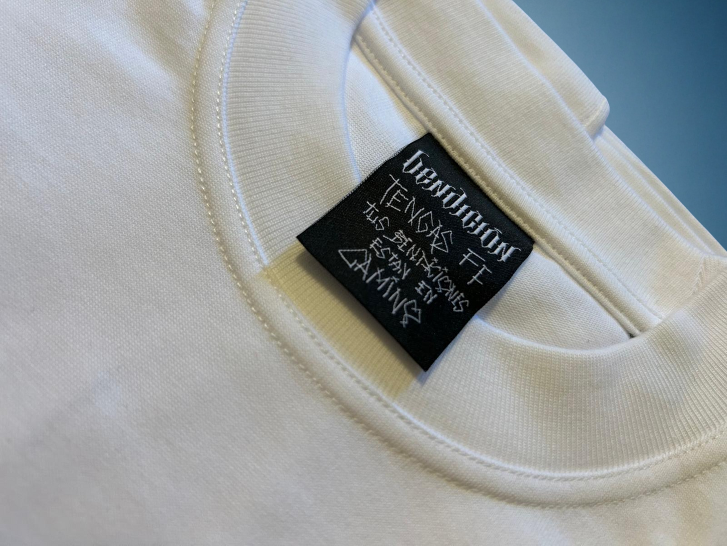 CAMISETA BLANCA TEN FE