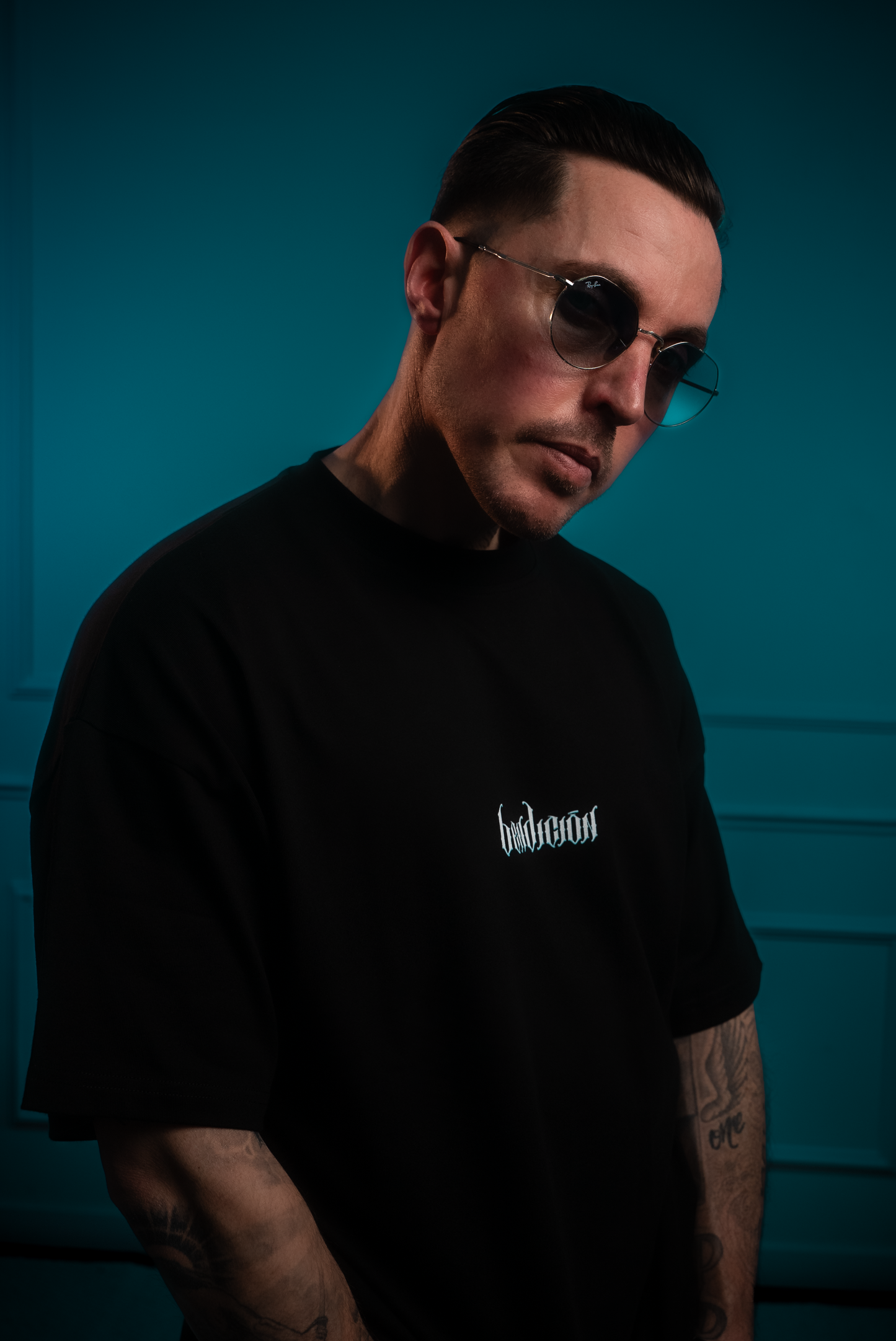 ELEVACIÓN - T-shirt épais (Noir)