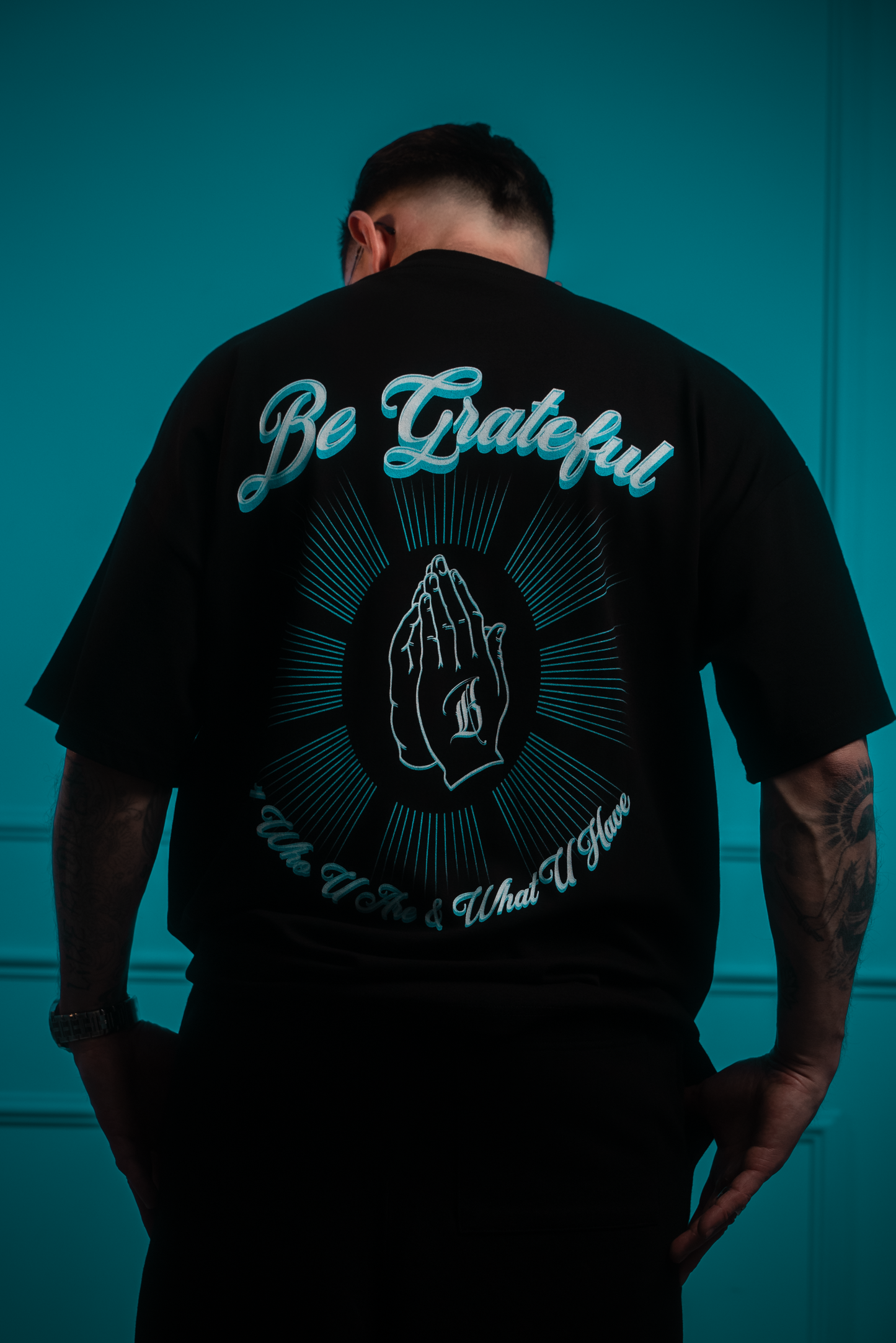 ELEVACIÓN - T-shirt épais (Noir)